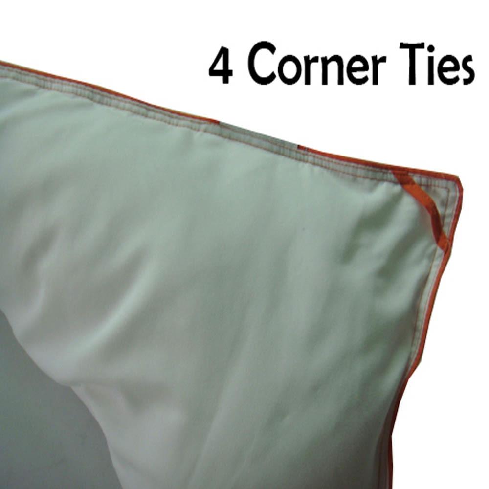 Sheetsnthings Extra Warm Hungarian Down Alternative Comforter (Twin/Twin XL, 68x90) 55-Ounces of Fill, Pure Cotton Shell-Solid Pattern, Down Alternative Duvet Insert