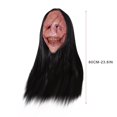 thumbnail image 3 of Máscara de Halloween Wmkox8yii shdjk4260 pelo largo cara roja, 3 of 5