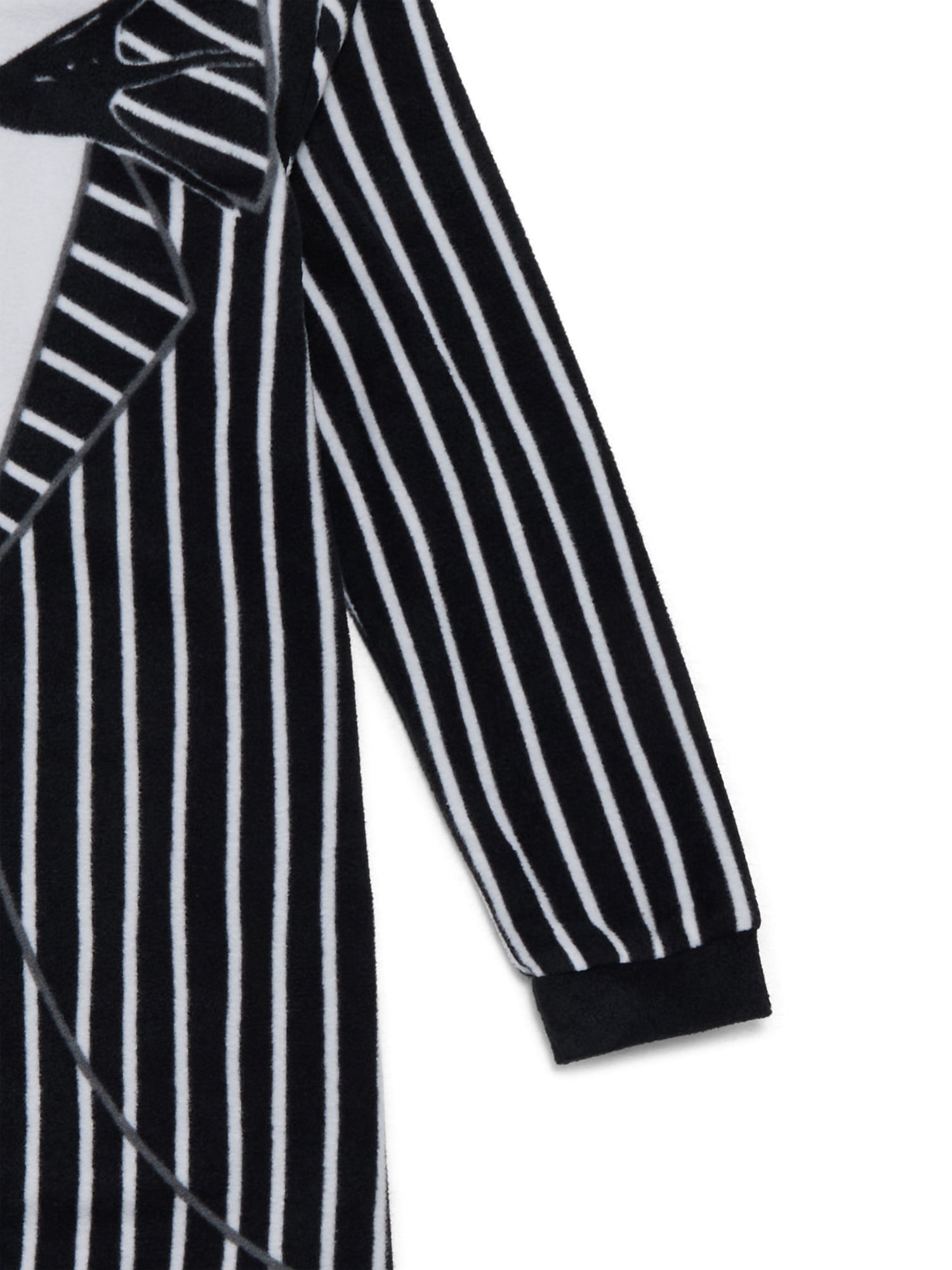Disney The Nightmare Before Christmas Boys Jack Skellington Hooded Union Suit, Sizes 4-12