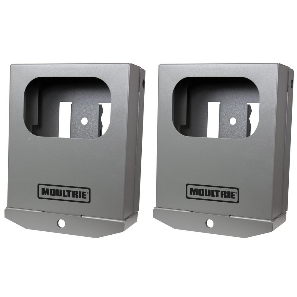 (2) MOULTRIE ASeries Mini Trail Game Gen 2 Camera Security Boxes MCA
