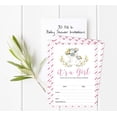 thumbnail image 2 of Inkdotpot 30 Cartes d'Invitation Style à Remplir pour Baby Shower Hippopotame Fille Révélation de Sexe Invitations Vierges, 2 of 7