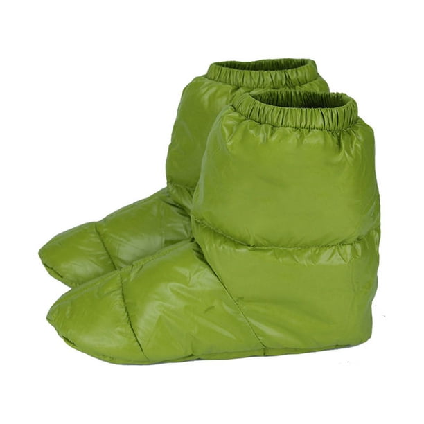 Sonducket 2 piezas de botines, calcetines, tienda de campaña, zapatillas Unisex, fundas para botas, ligeros, impermeables, agradables a la piel, Accesorios de calzado Verde L Sonducket AP011703-04