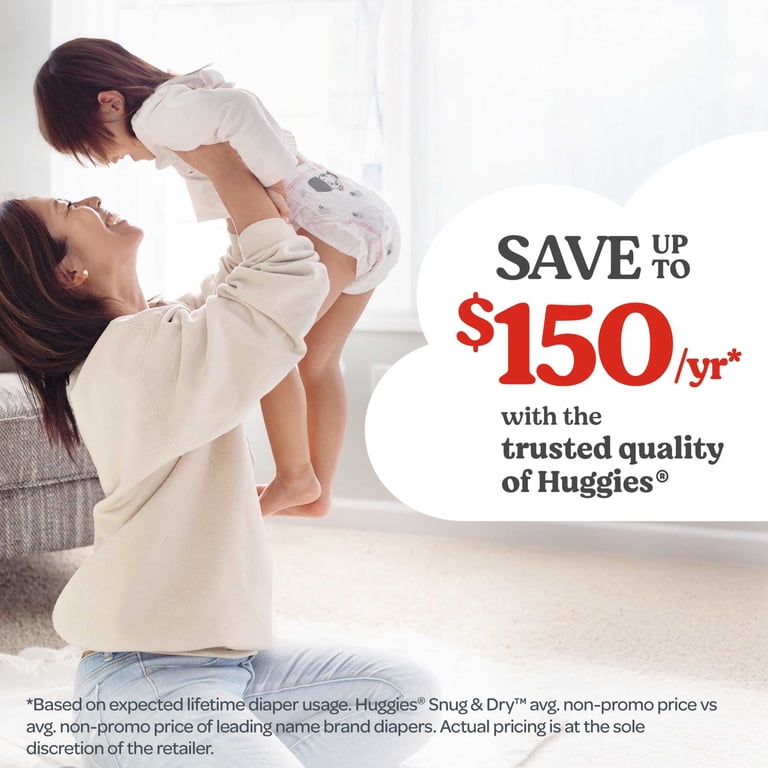 Huggies Snug & Dry Size 2 Diapers, 88 Count photo 8