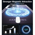 thumbnail image 3 of for Samsung Galaxy S24-Ultra Case: Shockproof Clear S24 Ultra 5G Protective Cell Phone Cases - Anti Yellowing Slim Silicone Hard Cases - Durable Full Protection Phone Cover (Clear Magnetic), 3 of 15