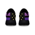 thumbnail image 4 of Unisex Rainbow Sneakers, LGBT Shoes for Men Women Lightweight Breathable Running Shoes Black Size 9.5, 4 of 7