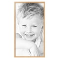 thumbnail image 2 of ArtToFrames 21" x 39" Red Oak Wood Picture Frame, 21x39 inch Brown Wood Poster Frame (WOM-4878),  Pack, 2 of 7