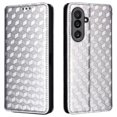 thumbnail image 1 of For Samsung Galaxy M56 5G Case Wallet Rhombus Imprinted Leather Phone Cover -, 1 of 5