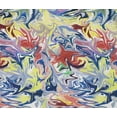 thumbnail image 4 of oneOone Cotton Flex Yellow Fabric Abstract Texture Craft Projects Decor Fabric Printed By The Yard 40 Inch Wide, 4 of 4