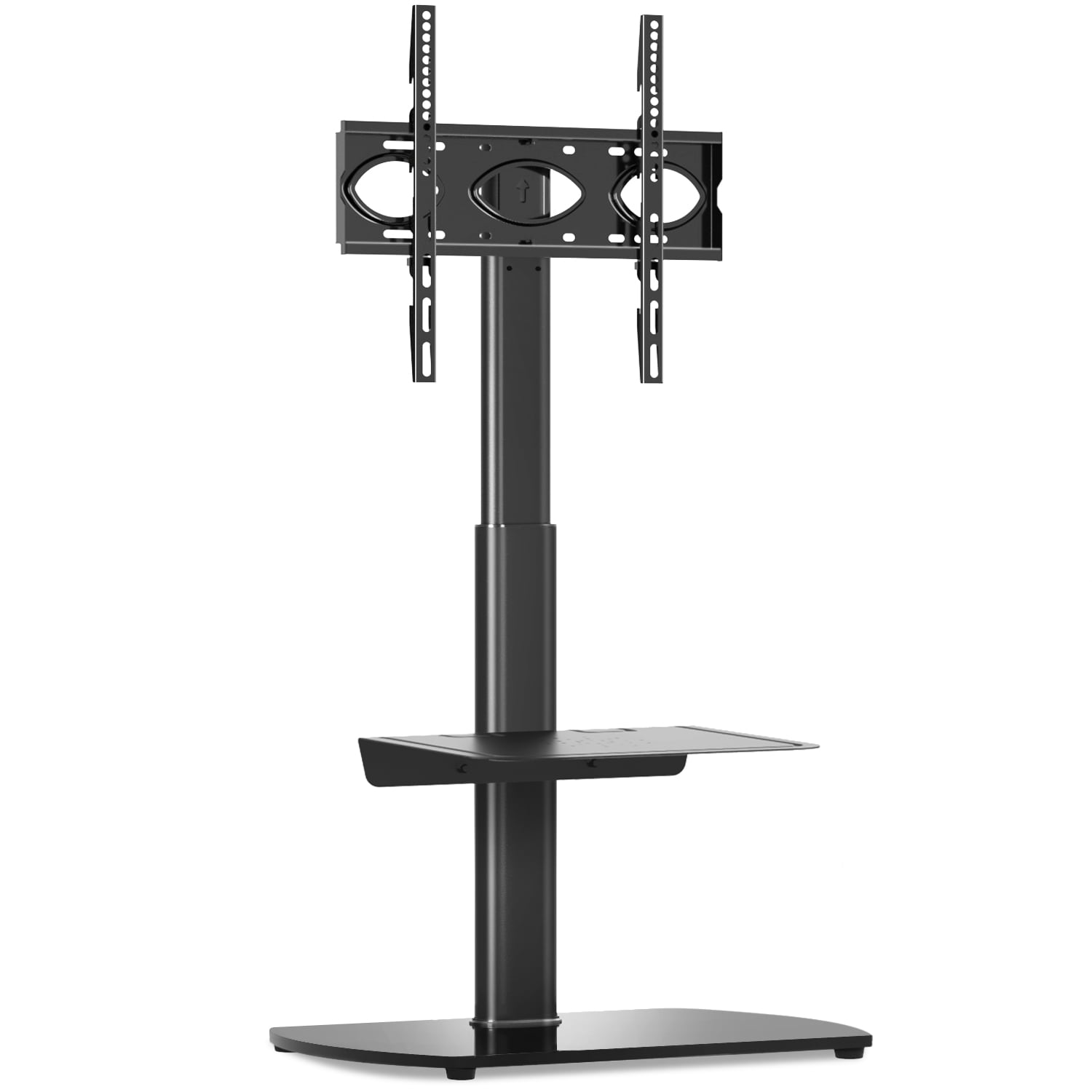 Rfiver Modern Swivel Floor TV Stand for TVs up to 55", 2 ...