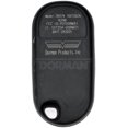 thumbnail image 2 of Dorman 99374 Keyless Entry Remote 3 Button, 2 of 3