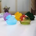 thumbnail image 5 of Bunny on Nest Glass Dish, Rabbit-Shaped Candy Dish with Lid, Crystal Candy Jar for Cookies, Snacks and Desserts, Vintage Candy Bowl for Easter Spring Home Kitchen Office Table Decor, Green, 5 of 6
