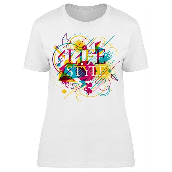 Colorful  Lifestyle Tee Women's -Image by Shutterstock
