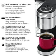 Keurig K-Supreme Plus Steel Single-Serve K-Cup Pod Coffee Maker