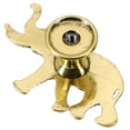 thumbnail image 4 of Elephant Shape Wardrobe Knob Brass Furniture Door Knobs And Handles Cabinet, 4 of 9