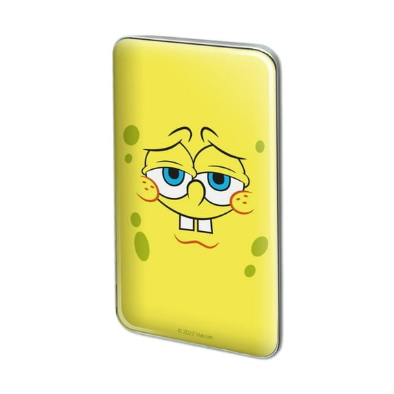 SpongeBob Confident Face Metal Rectangle Lapel Hat Pin Tie Tack Pinback