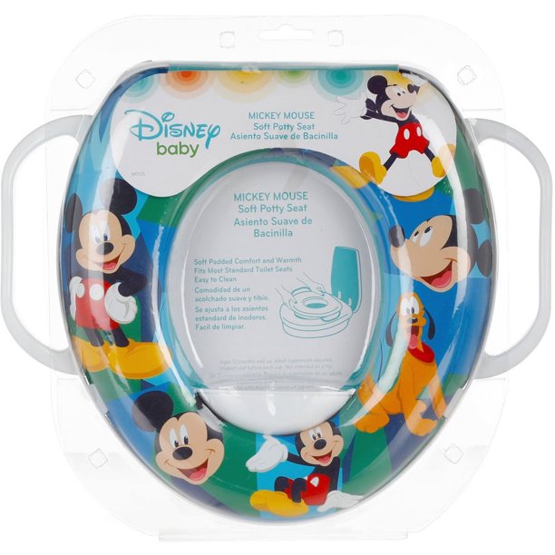 Mickey Mouse Soft Potty Seat With Handles