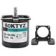 thumbnail image 1 of AC Synchronous Motor 14W Permanent Magnet 2Way High Torsion Central Shaft Bracket XD60KTYZ(10rpm/min AC220V), 1 of 5