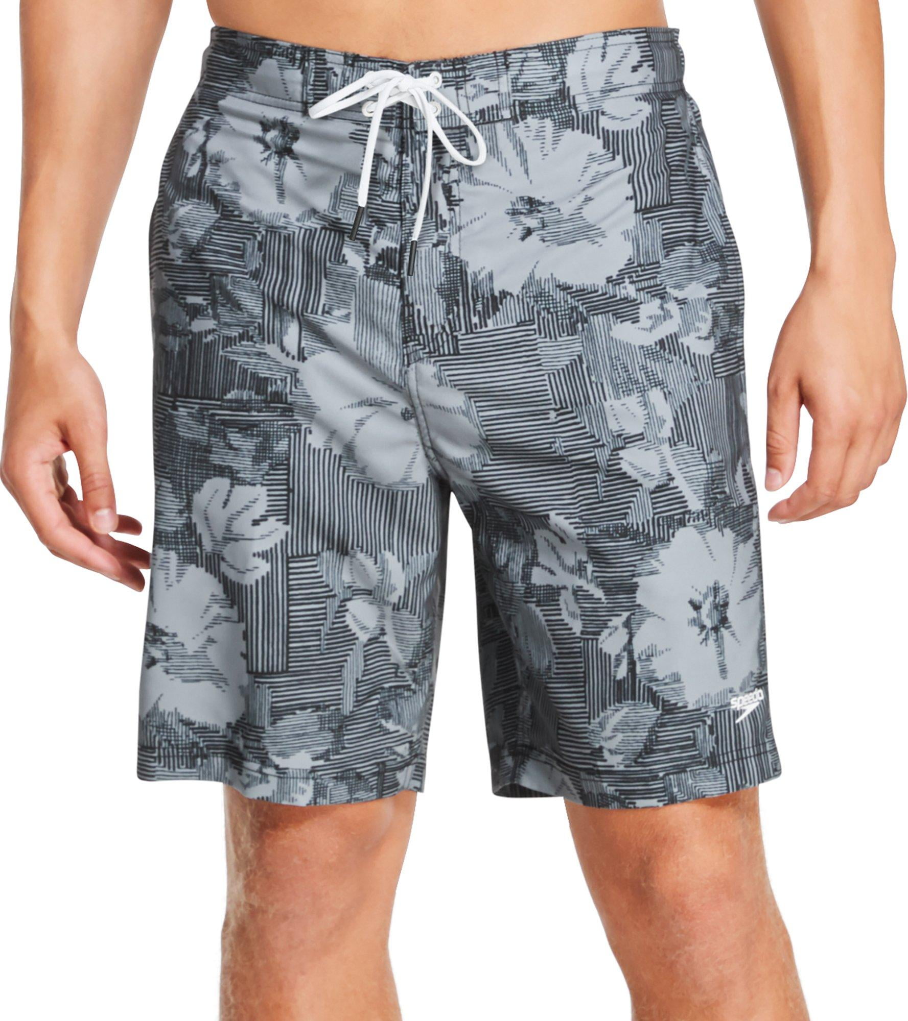 flower swim shorts