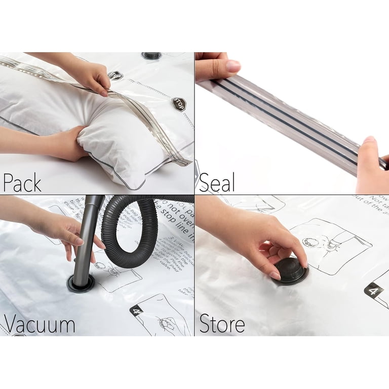 Jumbo Vacuum Storage Bags X-Large 3-Pack photo 4