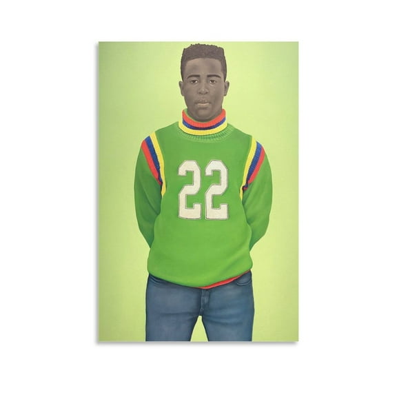 Portrait Painter Amy Sherald Painting Art Poster (56) Picture Print Wall Art Poster Painting Canvas Posters Artworks Gift Room Aesthetic 16x24inch(40x60cm)