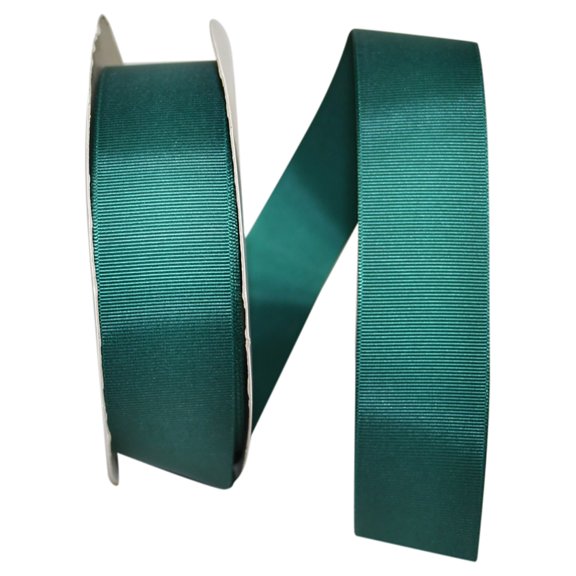 JAM All Occasion Hunter Green Polyester Grosgrain Ribbon, 1800" x 1.5"