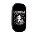 thumbnail image 1 of Addams-estuche de lápices para niños y niñas, bolsa de almacenamiento para bolígrafos de regreso a la escuela, papelería de Anime, regalo de cumpleaños, 2023, 1 of 4