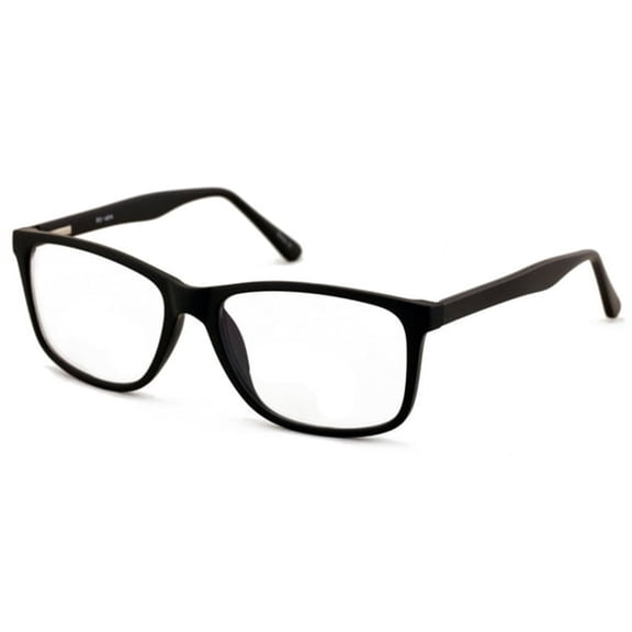 HBMYN Men Xl Wide Reading Glasses Clear Lens Optical Reader Anti Blue Blocker Uv 150Mm  2.00