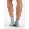 thumbnail image 3 of MUK LUKS Women's Dream Step Quarter Crew Socks, 4-Pack, OSFM, 3 of 5