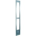 Ideal Modular Aluminum Patio Pet Door Cat Flap, Mill Finish