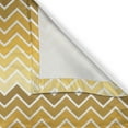 thumbnail image 6 of Ambesonne Yellow Valance & Curtain, Chevron Zigzag Ombre, 55"x30", Yellow Pale Yellow, 6 of 6