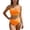 C296/Orange, variant on XIYON Women's Bikini Sets High Waisted Bikini For Neon Two Piece Swimsuit Color Blocking Bikini 2026 Bathing Vacation Outfits Swimwear 2026