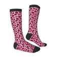 thumbnail image 3 of Picia Women Crew Soft Moisture-wicking Socks Rose Flowers Pattern Design Cotton Socks, One Size fit All, 3 of 9