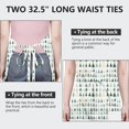 thumbnail image 6 of Green Christmas Tree Apron-Garden Aprons for Women with Pockets-Cotton Linen Waterproof Kitchen Cooking Gardening Aprons Adjustable for Kitchen,Cooking,BBQ and Salon 32"x27", 6 of 7