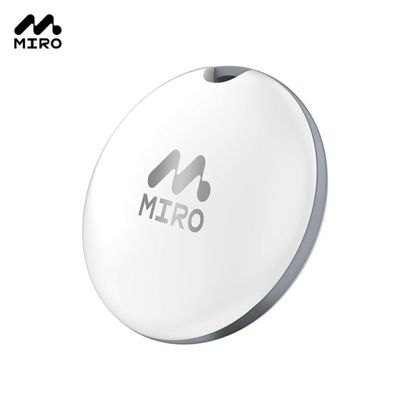 MIRO T1R Bluetooth Tracker Smart Finder Compatible with Apple Find My(iOS only) Item Finder Smart Tag IP6 Waterproof