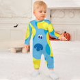 thumbnail image 3 of Blue'S Clues Baby Onesie Romper Footless Infant Long Sleeve Jumpsuit for Boys Girls, 3 of 8