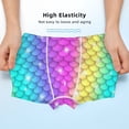 thumbnail image 3 of Yiaed Rainbow Scales2 Print Boys' Boxer Briefs Cotton Casual Stretch Comfort Boys Boxers - Kids Boxer Briefs Underwear for Boys (6-18)-Large, 3 of 5