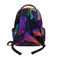 thumbnail image 3 of Whosucclay Neon Frog 17 Inch Rucksack for Girls Boys, Lightweight Adjustable Straps Large Capacity School Bookbag for High School Kindergarten Elementary School, 3 of 8