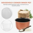 thumbnail image 4 of HAMPPLIES 1Set Golden Round Non-stick Inner Cooking Pot 2L for Beginner Cooks and Households, 4 of 6