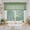Sage Green, variant on MKHILL 36 Inch Short Crushed Sheer Curtains 2 Panels Set, 42x36 Light Filtering Voile Drapes for Laundry RV Bedroom Small Window, Rod Pocket Panels, Each 42" W x 36" L, Ivory