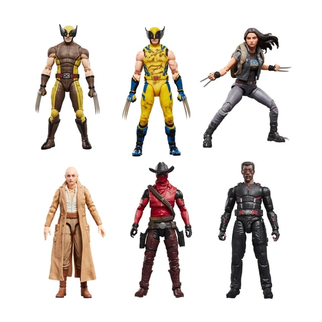 Set de figuras de acción Hasbro Marvel Legends Deadpool y Wolverine