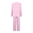 thumbnail image 5 of Wancir Women's Pajama Sets Long Sleeve Sleepwear Pjs Sets 2-Piece Jogger Nightwear Lounge Wear for Ladies, 5 of 5
