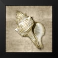 thumbnail image 2 of Kelly, Caroline 12x12 Black Modern Framed Museum Art Print Titled - Golden Sea Life III, 2 of 5