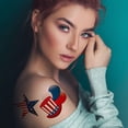 thumbnail image 2 of Summer Savings Xihbxyly American Flag Sticker Independence Day Sticker 10 PC Holiday Gift Finder, 2 of 7