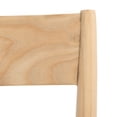 thumbnail image 7 of SAFAVIEH Eluned Leather Dining Chair, Cognac/Natural, Set of 2 (18.5 in. W x D x 31.5 in. H), 7 of 7