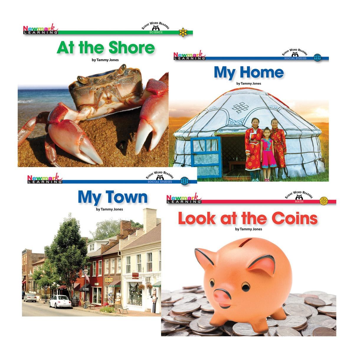 Newmark Learning Step 2 Sight Word Books - Set of 8