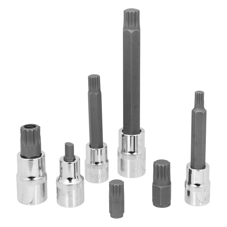 Performance Tool W83016 7pc Triple Square Bit Set Compatible