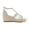 thumbnail image 6 of Naturalizer Serena Women's Sandals Warm White Size 12 W, 6 of 8