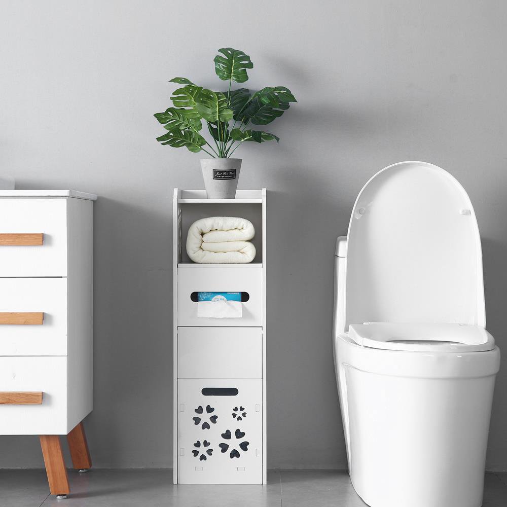 UBesGoo Bathroom Standing Shelf Storage Closet Toilet Floor
