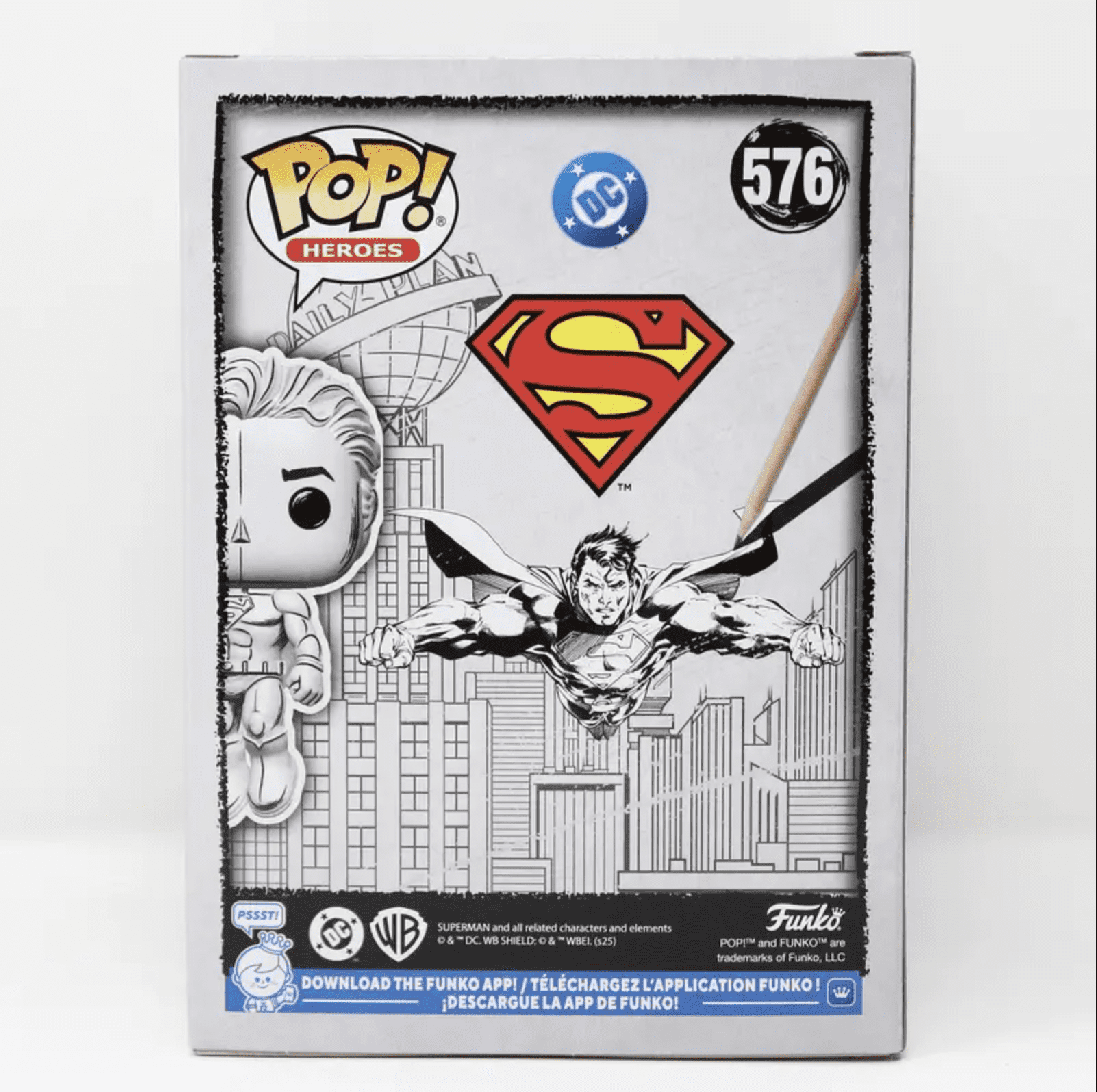Funko Pop! Superman #576 Funko Original Limited Edition 9500 PCs