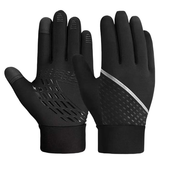 lnmuld Gloves Winter Childrens Riding Gloves Warm Screen Outdoor Sports Skiing Full Finger for Kids Ages 3 to 14 Years Old Size:8-10 Years